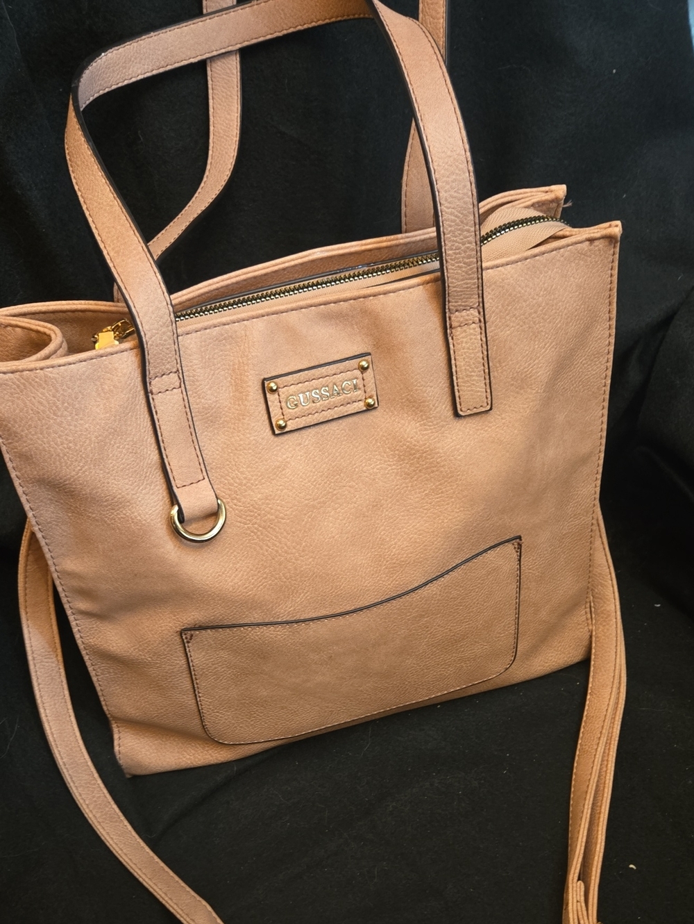 Dusty Pink  Leather Tote Bag